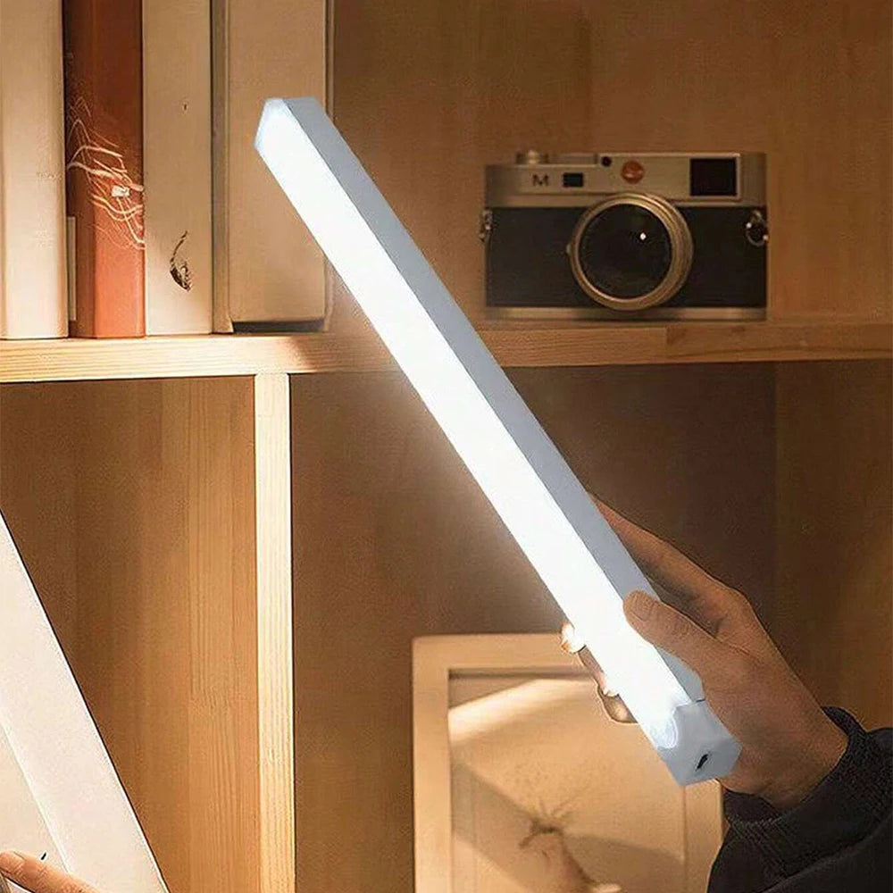 Wireless Motion Sensor Night Light – USB Rechargeable LED for Closet, Corridor & Stairs