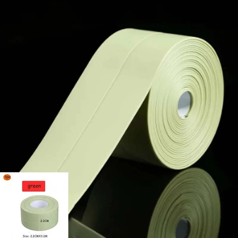 1 Roll Waterproof & Anti-Mould Kitchen Tape β Sink, Counter & Bathroom Gap Sealer