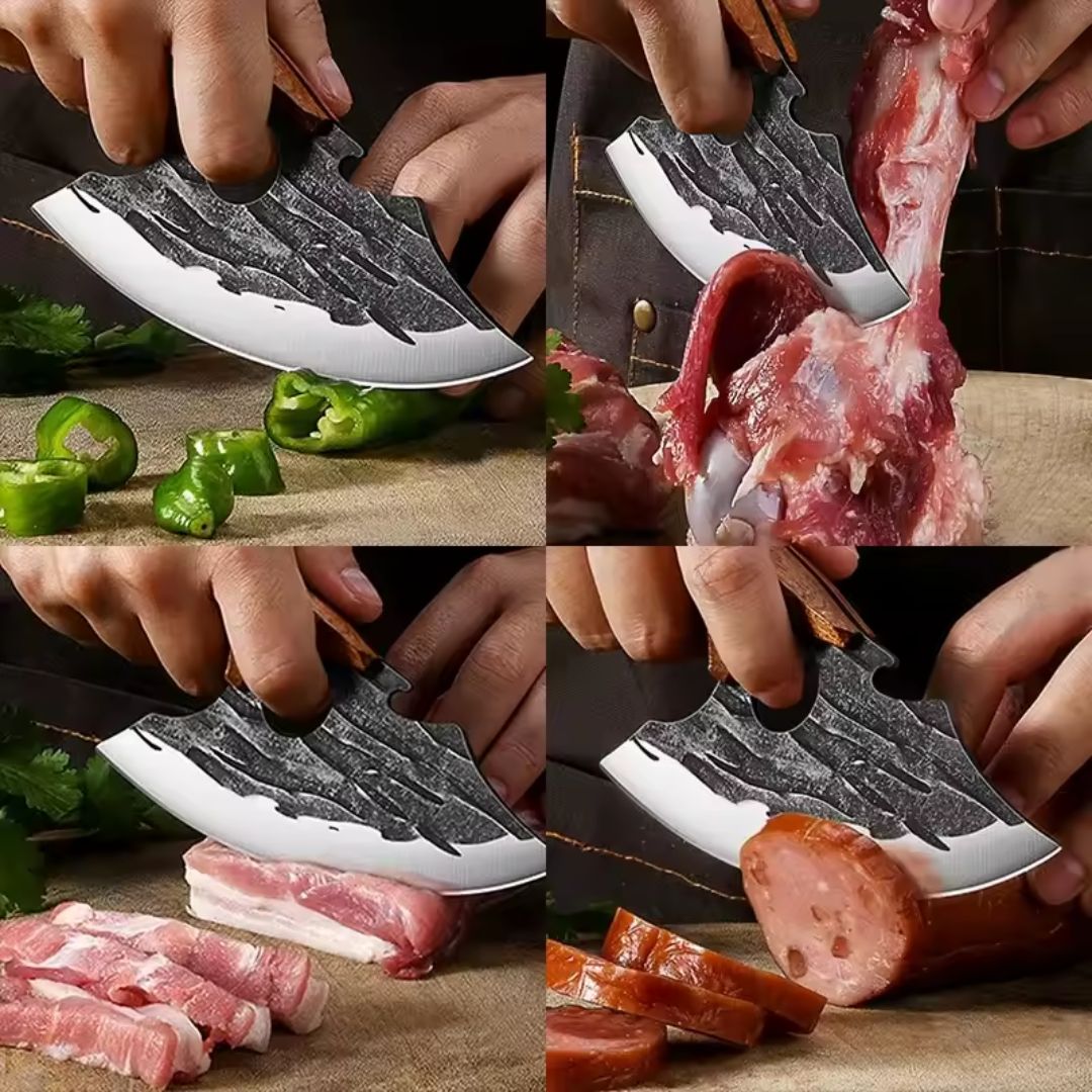 Dravon Hunter Knife with Strong and Ergonomic Grip - 100% Hand Forged