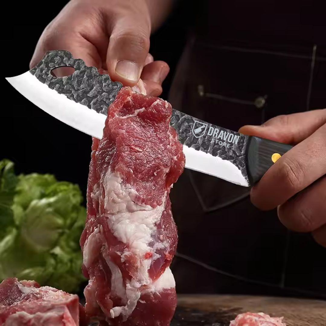 Dravon Savage Full Tang Knife Hand Forged in Stainless Steel