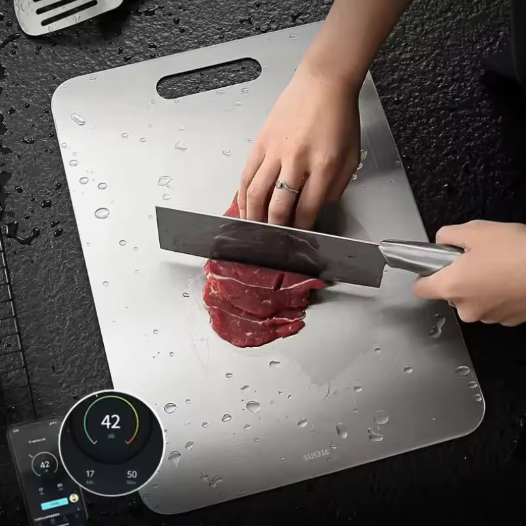 Durable Stainless Steel Cutting Board - Dravon Stainless Steel Cutting Board