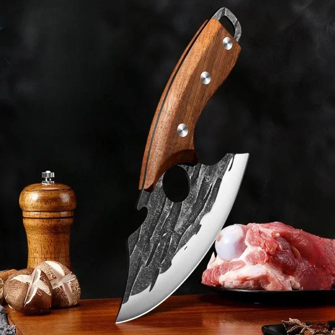 Dravon Hunter Knife with Strong and Ergonomic Grip - 100% Hand Forged