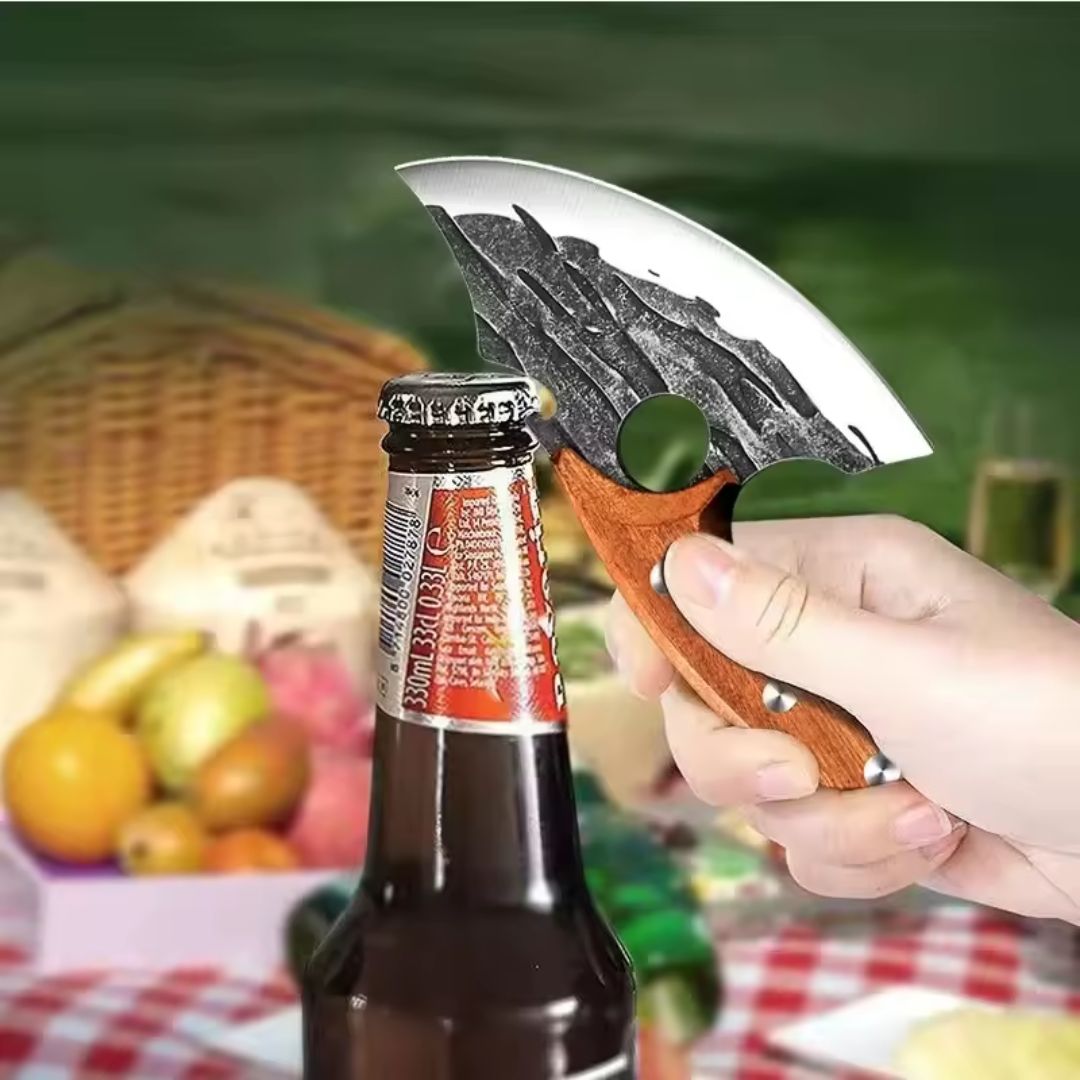 Dravon Hunter Knife with Strong and Ergonomic Grip - 100% Hand Forged
