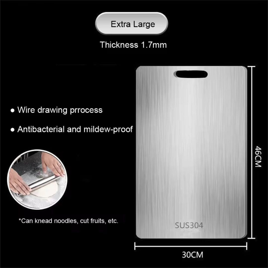 Durable Stainless Steel Cutting Board - Dravon Stainless Steel Cutting Board