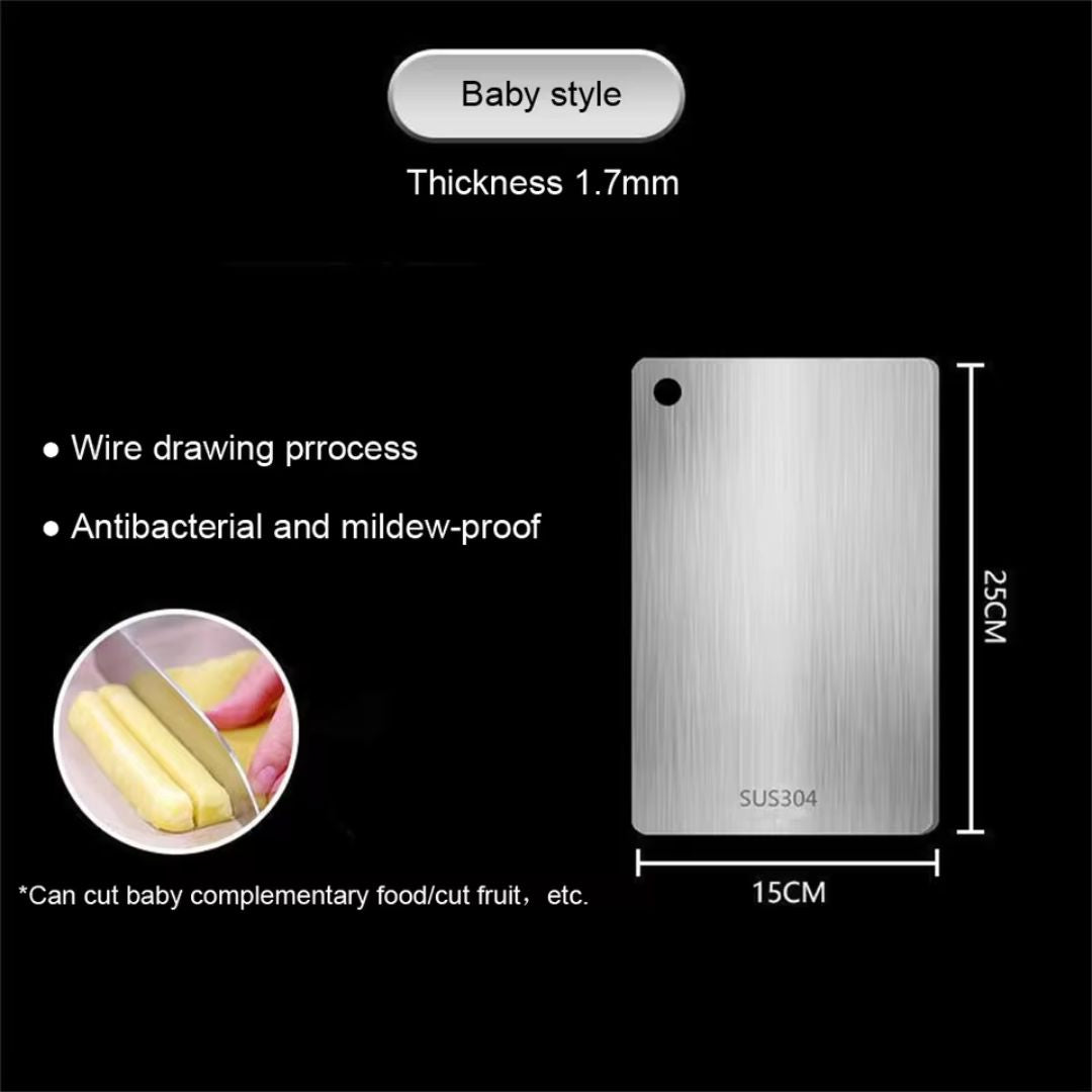 Durable Stainless Steel Cutting Board - Dravon Stainless Steel Cutting Board
