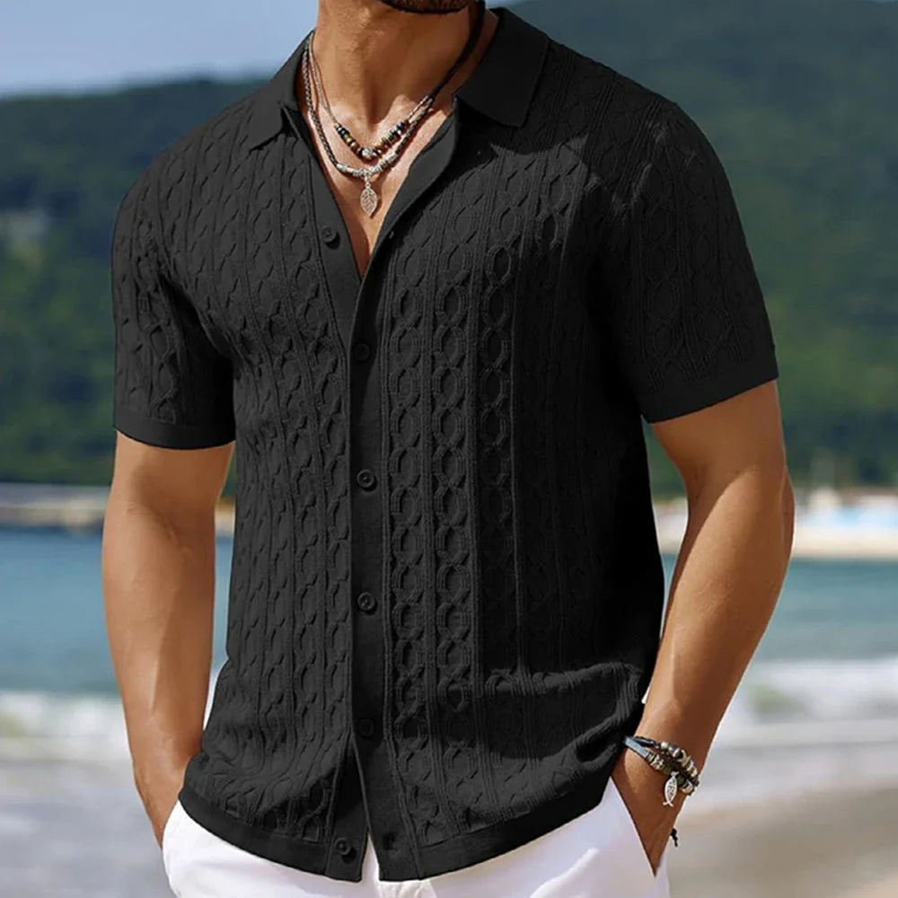 Kaloa™ - Viscose Polo Shirt