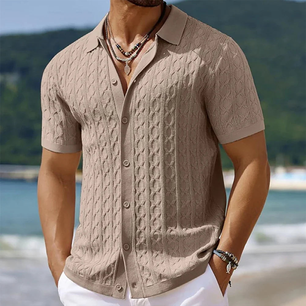 Kaloa™ - Viscose Polo Shirt