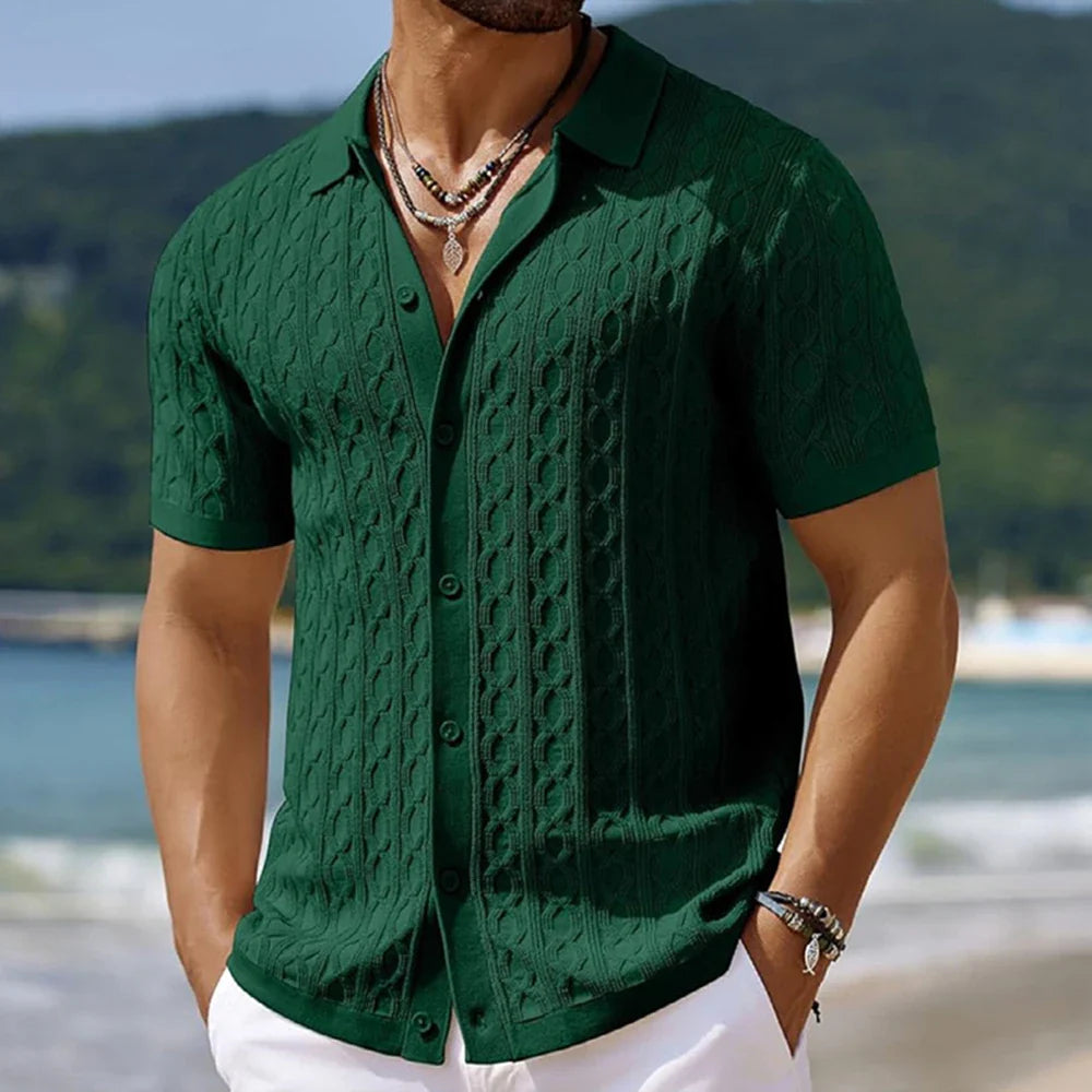 Kaloa™ - Viscose Polo Shirt