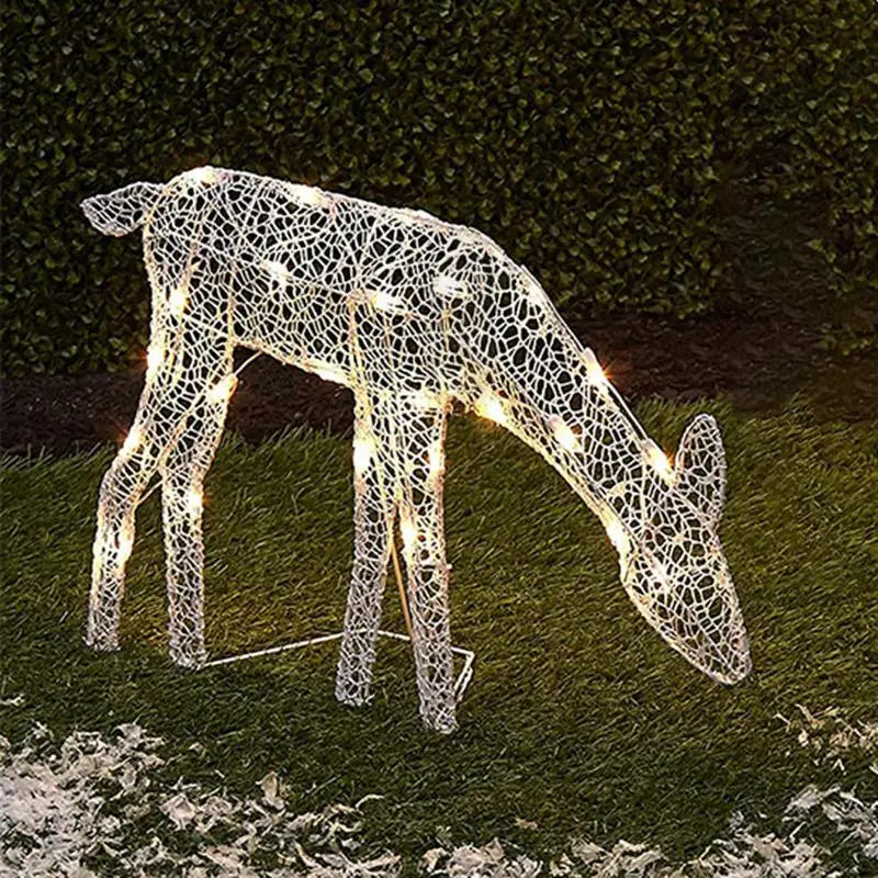 Outdoor Christmas Reindeer Decoration – Light Up Garden Deer for Xmas 2025