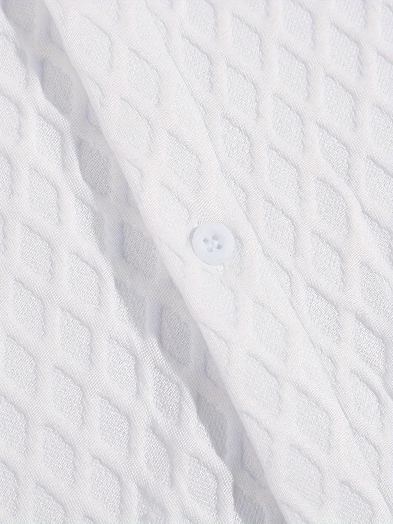 Kaloa™ - Men's Textured Shirt – Minimalist Refinement