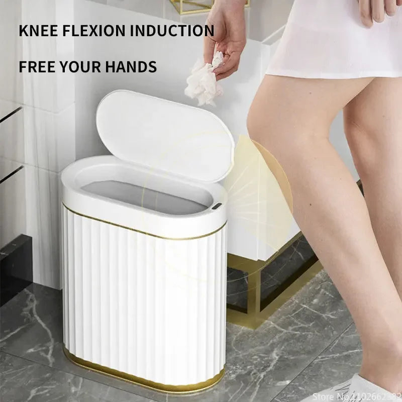 7L/9L Smart Sensor Trash Can – Automatic Touchless Bin for Kitchen & Bathroom